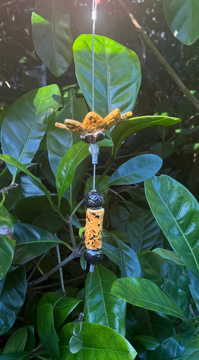 Salt Ceramic Rain Chain